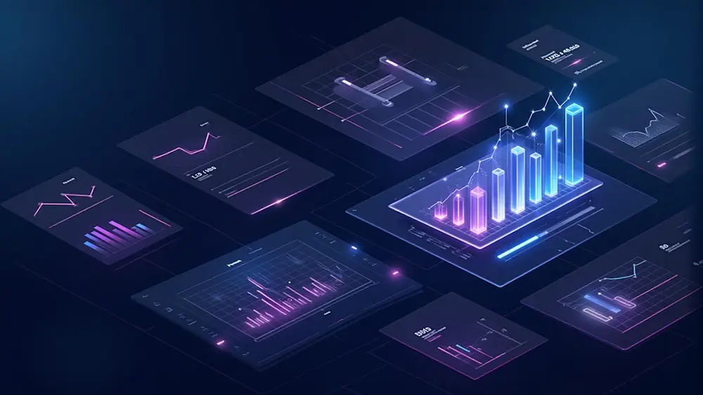 Fintech dashboard visualization Fintech dashboard visualization
